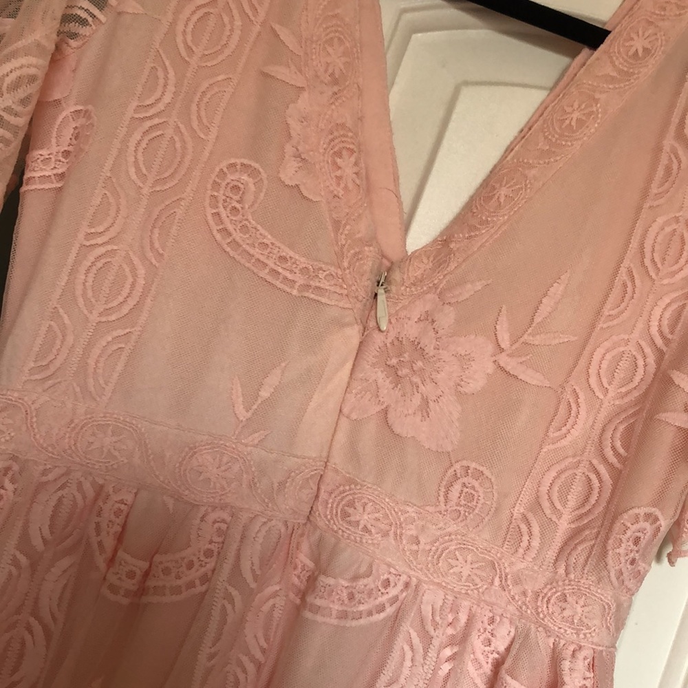Ash Rose Crochet Lace Dress - Picture 7 of 8